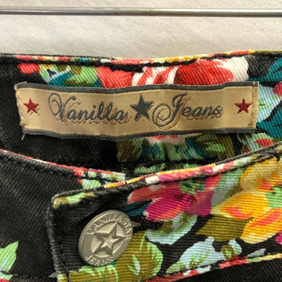 Women Vanilla Star Jeans Floral skinnies, 4 - Picture 4 of 8